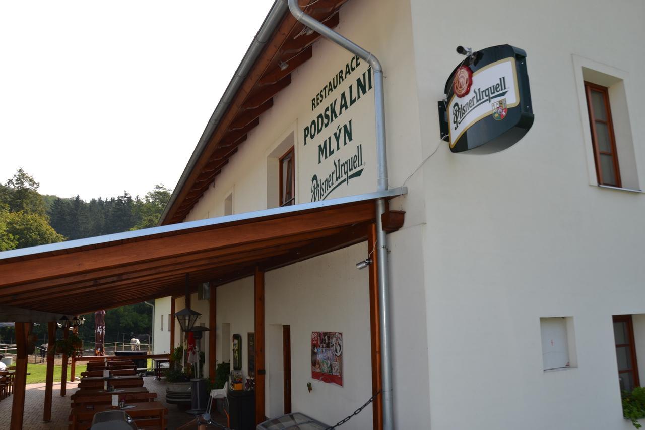 Podskalni Mlyn Hotel Ostopovice Exterior foto
